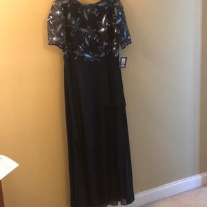 Women’s size 12 navy long dress
